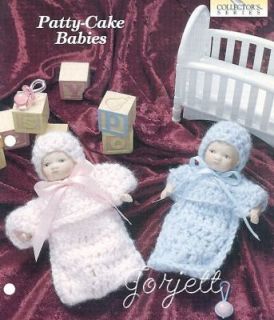 Patty Cake Babies, crochet patterns for dolls