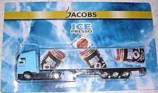 12) Jacobs Ice Presso + milk german coffee semi trailer truck MB