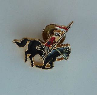 RCMP Royal Canadian Mounted Police lapel pin   hat badge   1/2 inch