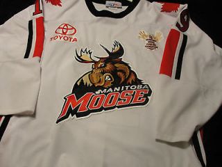 Manitoba Moose Jersey Hockey Canada AHL Game Worn Jersey