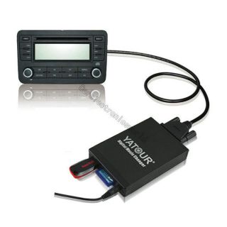 Car Digital CD Music Changer USB AUX SD  Adapter for Aftermarket