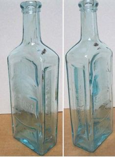 Vintage Bottle,HOODS SARSAPARILLA,C .I.Hood Apothecaries,9 Tall,