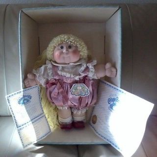 Vintage 1985 Porcelain Georgia Dee Cabbage Patch Kid Made In Taiwan