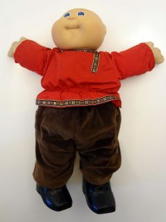 CABBAGE PATCH KIDS 1982 WORLD TRAVELER BALD RUSSIA DOLL