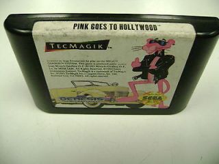 Pink Panther Goes to Hollywood (Sega Genesis) Game Cartridge Only