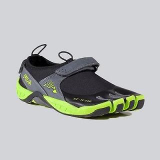 Fila Skele Toes 3.0 Mens EZ Slide Shoes Barefoot Black / Castlerock