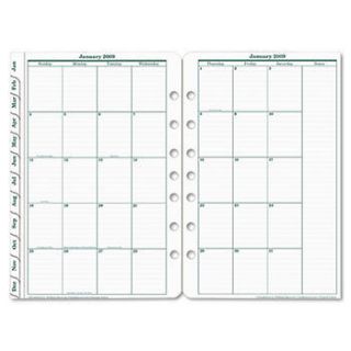FRANKLIN COVEY 2013 CALENDAR REFILL MONTHLY TABS CLASSIC 5.5 x 8.5