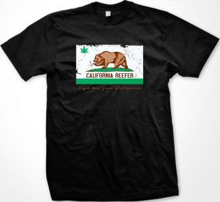 California Reefer I Got This From California  Republic Bear Weed  Men