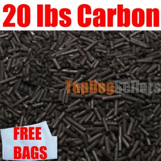 20 LBS Activated Carbon Aquarium Pond Canister Filter Phosphate Free