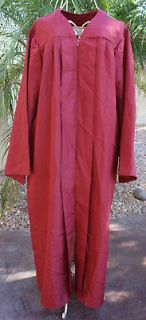 JOSTENS Oak Hall Graduation Gown CARDINAL Tall Maroon Garnet Matte 5