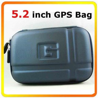 inch Hard bag Case for 5 5.2 GPS Navigator Garmin Nuvi 1490T
