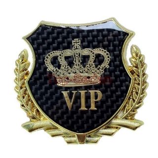 Badge Emblem Sticker 3D VIP Carbon Fiber TRD Motor Sport Camry Carola