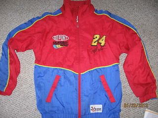 Jeff Gordon 24 Jacket Windbreaker Youth Medium 12 14 NASCAR Racing