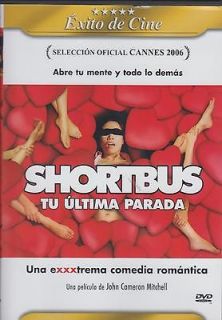 Shortbus Tu Ultima Parada DVD NEW Exito De Cine John Cameron Mitchell