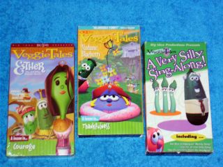 VEGGIE TALES VIDEOS   VHS   ESTHER THE GIRL WHO BECAME QUEEN +