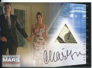 Veronica Mars Season 2 Autograph Costume Card APW4 Charisma Carpenter