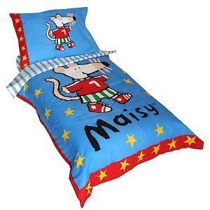 Maisy Mouse Soccer 4 Pc Toddler Bedding Set New