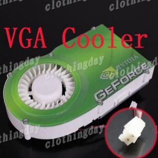 Aluminum Cooler 53mm Fan Heatsink For PC VGA Video Card Cooling