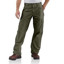 NEW MENS CARHARTT B260 CANVAS UTILITY CARGO WORK PANTS DUNGAREE JEANS