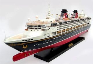 Disney Magic Cruise Ship 40   Handmade Wooden Model Ship NEW