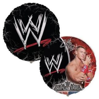 WWE Logo Superstars John Cena party balloon