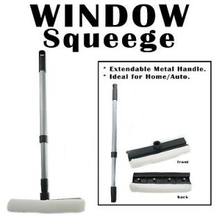 New Window Squeegee Cleaner Extendable Metal Handle Car