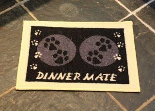 Mini Dinner Mate   Stylish & Fun Food Mat Dog Cat Paw Republic