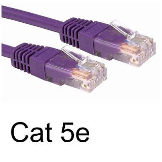 3m PURPLE Cat5e RJ45 10/100 Ethernet Network LAN Cable Router Nas