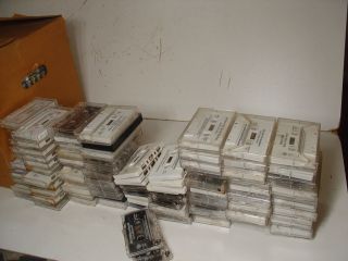 Wholesale Lot of Cassettes 90 Used Audio Tapes Motivating Business