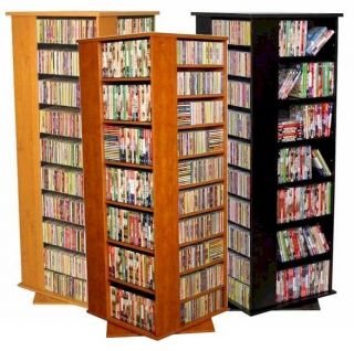 Huge 1600 CD 756 DVD Storage Spinner CD/DVD Rack NEW