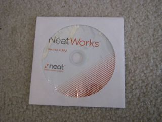 NEW CD ROM NeatWorks Version 4 Neat Receipts W/Free Upgrade to 5