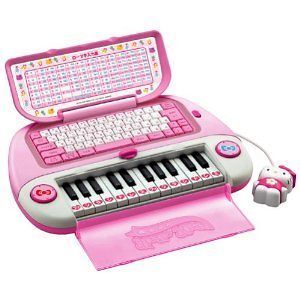 Hello Kitty Computer piano Karaoke NEW from Japan