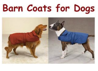 BARN COATS for DOGS   Keep Your Dogs Warm   Reversible Great