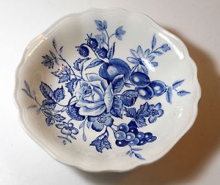England J & G Meakin Cathay Ironstone Berry Bowl Blue/White