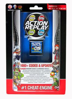 ACTION REPLAY CHEAT CHEATS DEVICE FOR ALL NINTENDO 3DS NDS DS GAMES