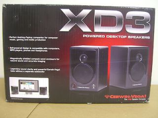 Cerwin Vega   2.0 Powered Desktop Speaker (2 Piece) Cerwin Vega XD3 NA