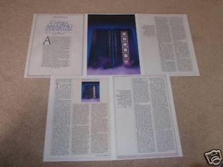 Carver AMAZING LOUD SPEAKER Review, 1986,5 pgs,FullTest