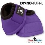 DY NO Ballistic No Turn Bell Boots Horse Tack PURPLE