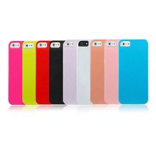 Newest Classic Plain Color Hard Snap on Back Case Cover Skin for