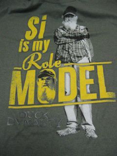 NEW Duck Dynasty / Duck Commander Si Is My Role Model T Shirt