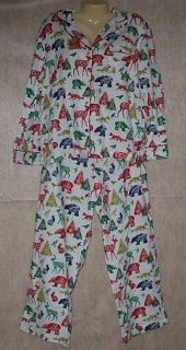 Charter Club Forest Friends Holiday Lane Womens 2 Piece PJs Pajama