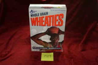 unopened michael jordan wheaties box in Cereal Boxes
