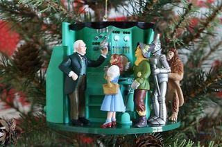 HALLMARK Ornament  The Man Behind the Curtain  Wizard of Oz W/Sounds