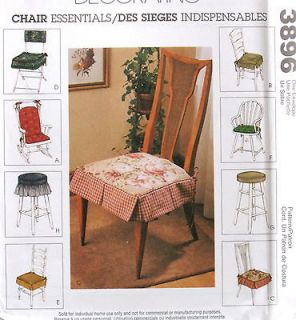 Barstool Chair pad seat cushion PATTERN rocking chair stool M3896