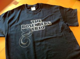 The Rosenberg Trio Gypsy Jazz Guitar T Shirt Manouche Swing Music