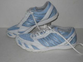 Adidas Chiba Pro Tennis Trainer, #561226, Light Met Blue/White, Womens