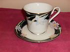 Mikasa Fine China  Charisma Black Cup & saucer, L9050, 5 available