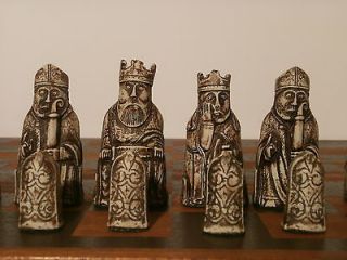 ISLE OF LEWIS CHESS SET   PROFESSIONAL QUALITY LARGE FULL SIZE PIECES.