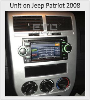 for Jeep Patriot Grand Cherokee Commander COMPASS GPS Nav Radio