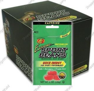 WATERMELON Energizing SPORT BEANS by Jelly Belly ~ Case